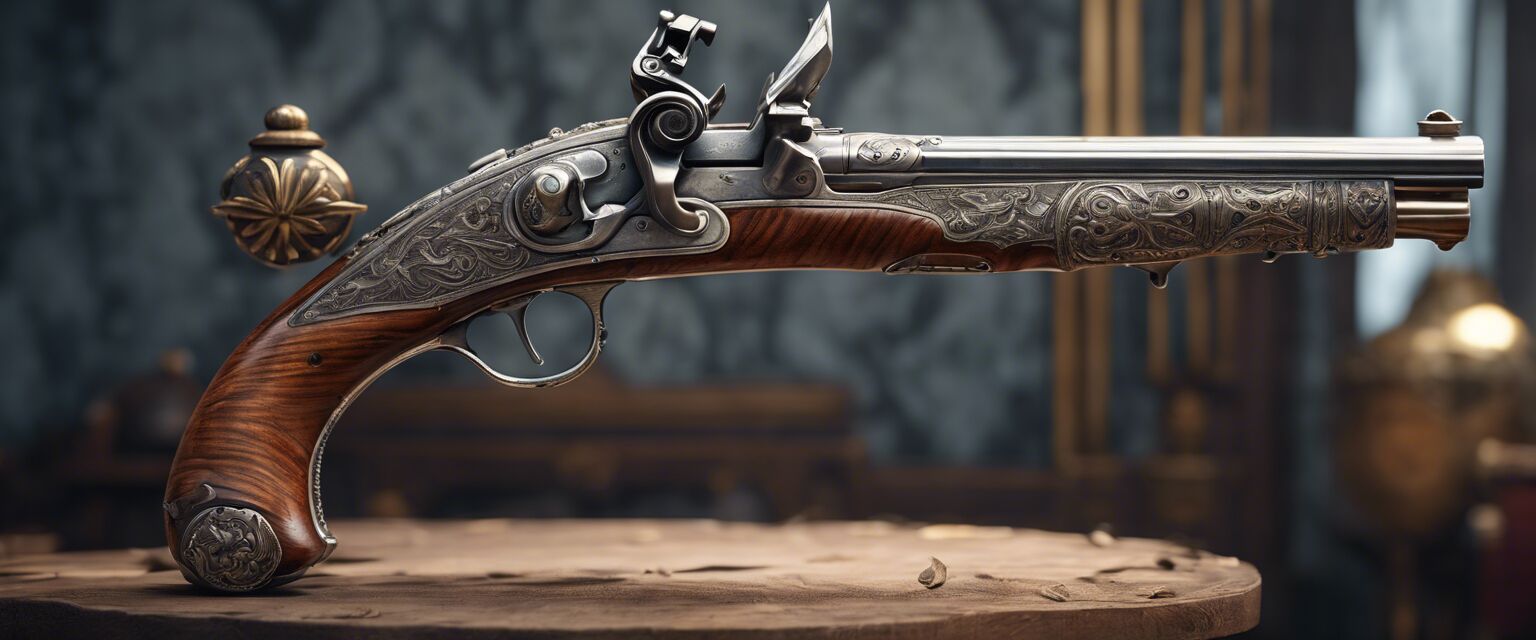 Flintlock pistol