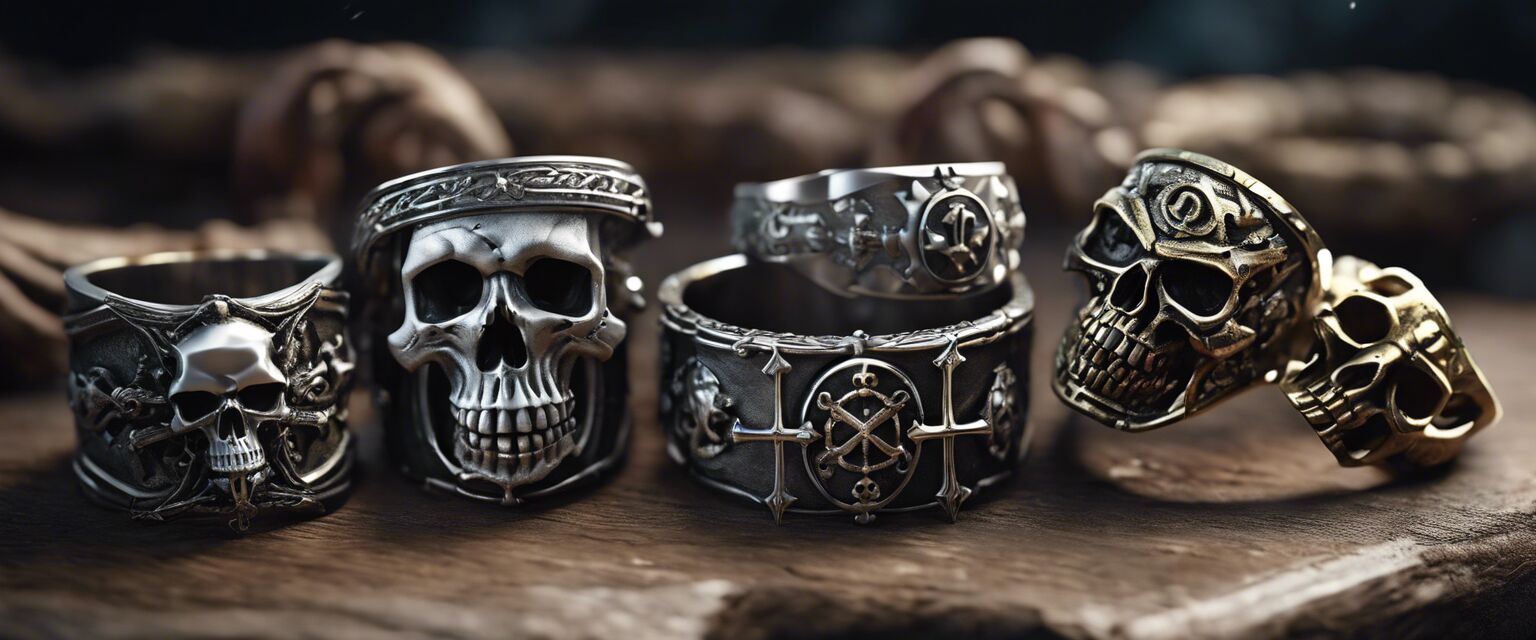 Various pirate rings