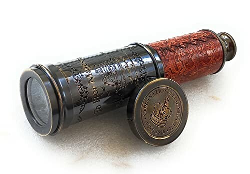 Vintage Spyglass Decorative Telescope